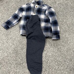 Old Navy Plaid Sherpa jacket 6/7